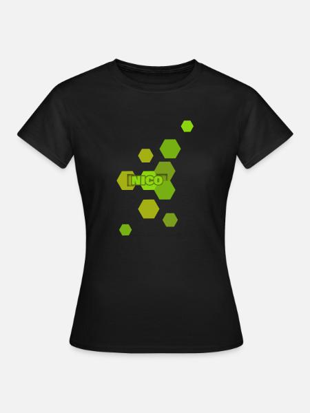 Nico - Frauen T-Shirt - Schwarz
