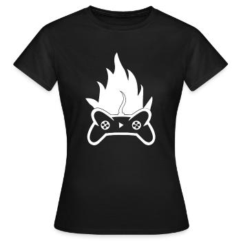 Game Gaming PC - Women's T-Shirt - black - Front - AI Model Female 172 dark (172cm)