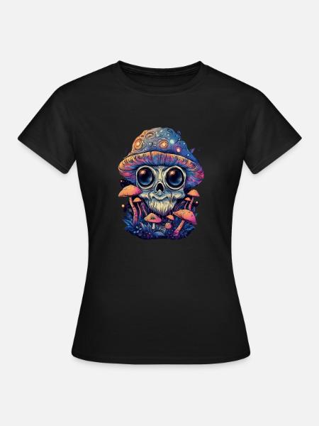Trippy Goblin - Frauen T-Shirt - Schwarz