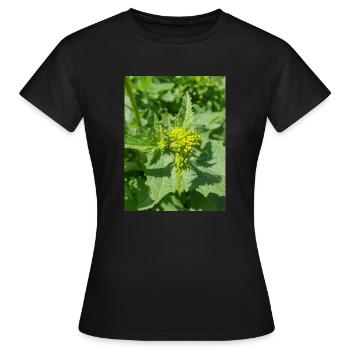 Schwarzer Senf - Frauen T-Shirt - Schwarz - Vorne - AI Model Female 172 dark (172cm)