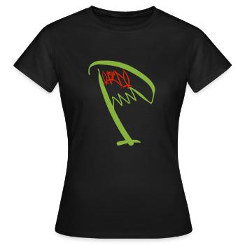 Porto Nordportugal - Frauen T-Shirt - Schwarz - Vorne - AI Model Female 172 dark (172cm)