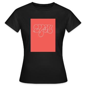 Lyon - Frauen T-Shirt - Schwarz - Vorne - AI Model Female 172 dark (172cm)