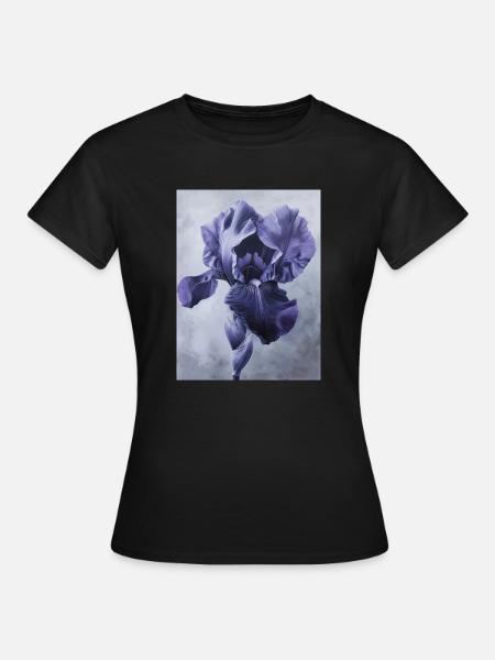 Iris FL 95 - Frauen T-Shirt - Schwarz
