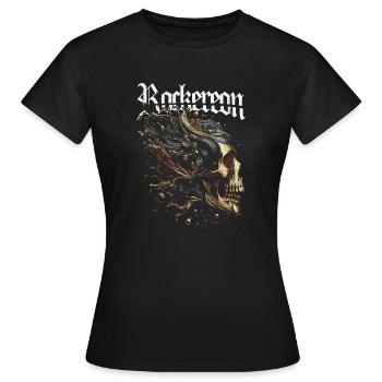 Majesté en fusion - T-shirt Femme - noir - Devant - AI Model Female 172 dark (172cm)
