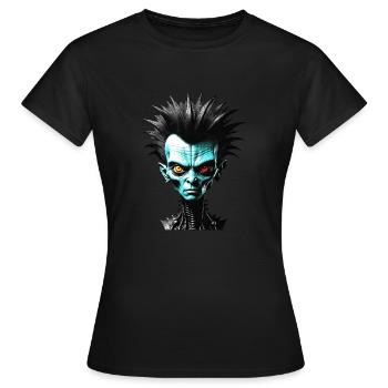 Green Freak - Frauen T-Shirt - Schwarz - Vorne - AI Model Female 172 dark (172cm)