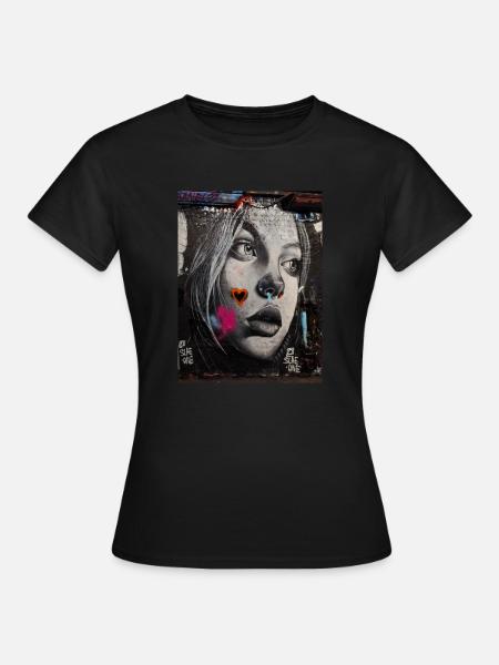 Urban Art - Frauen T-Shirt - Schwarz