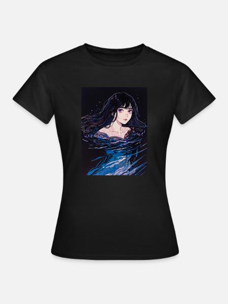 Klage der Gezeiten - Frauen T-Shirt - Schwarz