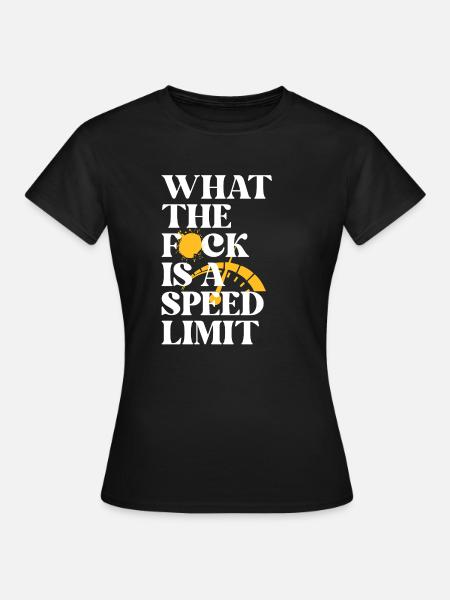 Auto - Frauen T-Shirt - Schwarz