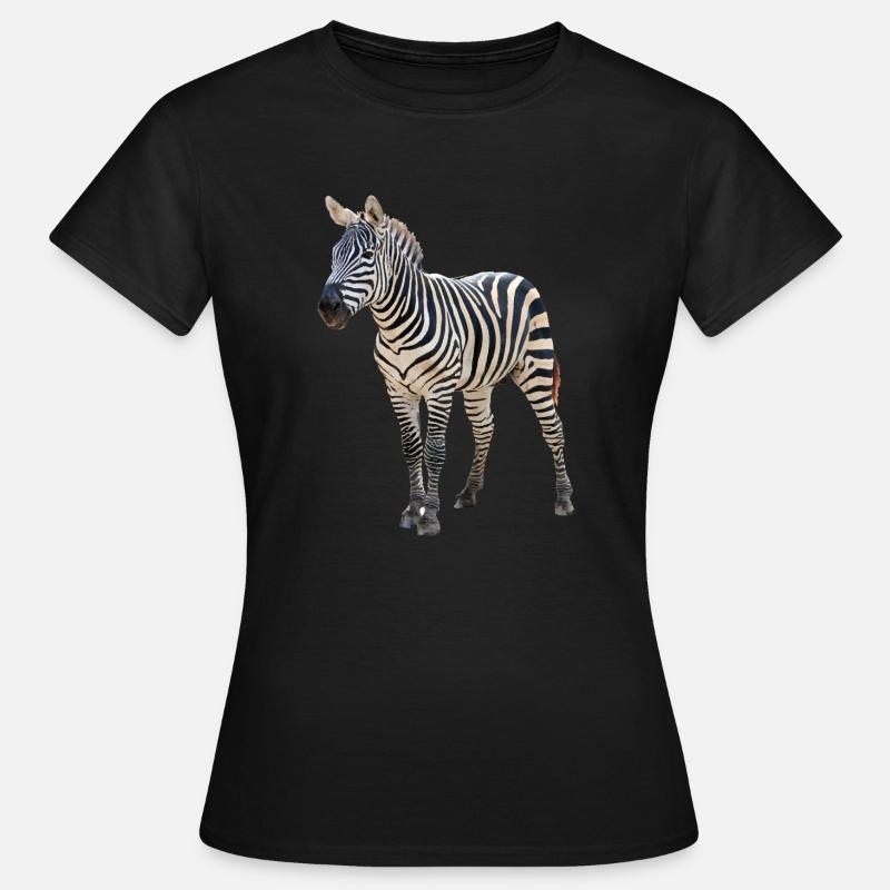 Zebra - Frauen T-Shirt - Schwarz