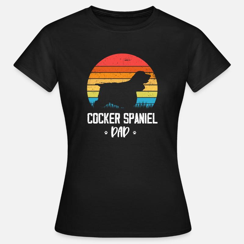 Cocker Spaniel - Women's T-Shirt - black