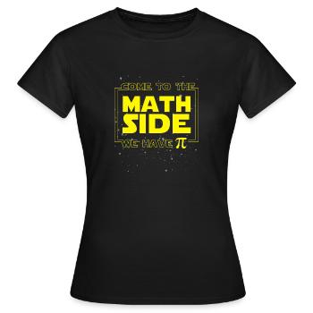 Mathematik - Frauen T-Shirt - Schwarz - Vorne - AI Model Female 172 dark (172cm)