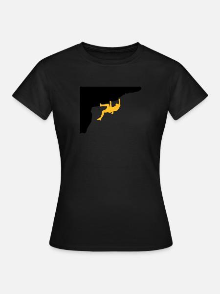 Klettern - Frauen T-Shirt - Schwarz
