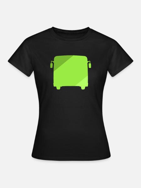 Busfahrer Fahrer Fahrer - Frauen T-Shirt - Schwarz