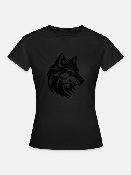 Der Majestätische Wolf - Frauen T-Shirt -