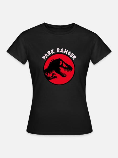 Jurassic Park Park Ranger - Vrouwen T-shirt - zwart