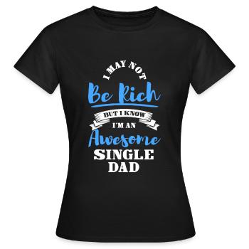 Parent Pride - Women's T-Shirt - black - Front - AI Model Female 172 dark (172cm)