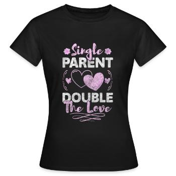 Sarcasme de la responsabilité unique des parents - T-shirt Femme - noir - Devant - AI Model Female 172 dark (172cm)