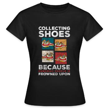Chaussures Femmes Bottes - T-shirt Femme - noir - Devant - AI Model Female 172 dark (172cm)