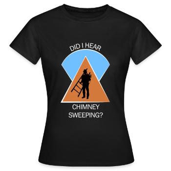 Chimney Sweep Chimney Sweep - Women's T-Shirt - black - Front - AI Model Female 172 dark (172cm)