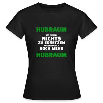 Hubraum Noch Mehr Fridays For Boliden Und Freibier - Frauen T-Shirt - Schwarz - Vorne - AI Model Female 172 dark (172cm)