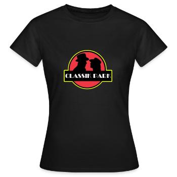 CLASSIK PARK - T-shirt Femme - noir - Devant - AI Model Female 172 dark (172cm)