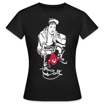 Colt Hellraiser Bobbycar - T-shirt Femme - noir - Devant - AI Model Female 172 dark (172cm)