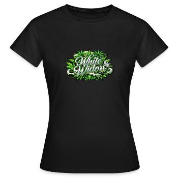 Veuve blanche - T-shirt Femme - noir - Devant - AI Model Female 172 dark (172cm)