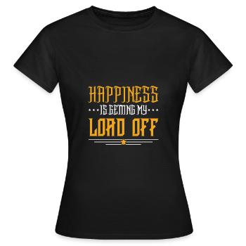 trucker spruch truck - Frauen T-Shirt - Schwarz - Vorne - AI Model Female 172 dark (172cm)