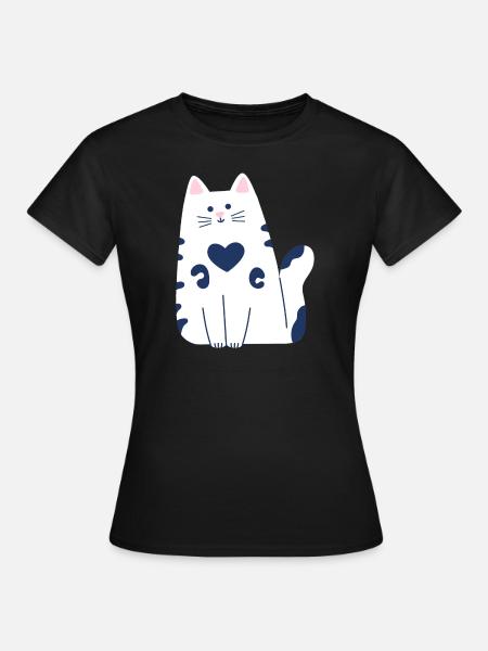 Ozelot - Frauen T-Shirt - Schwarz