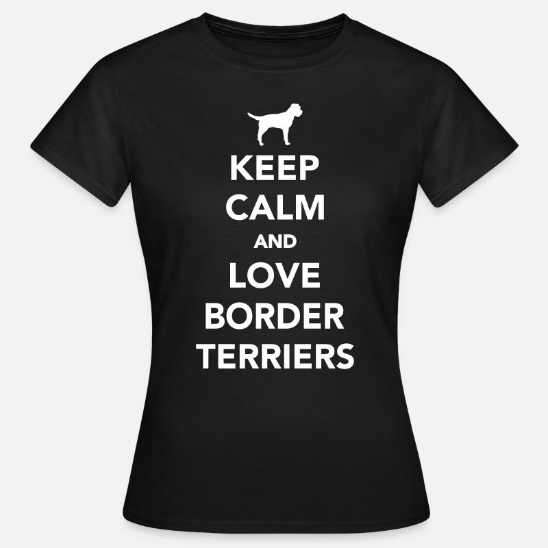 Border Terrier - Women's T-Shirt - black