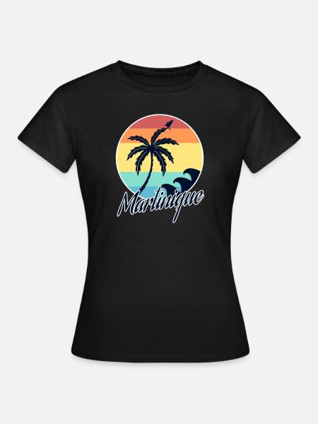 Martinique - T-shirt Femme - noir