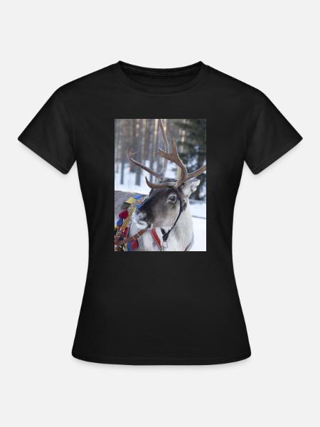 Reindeer - Women's T-Shirt - black