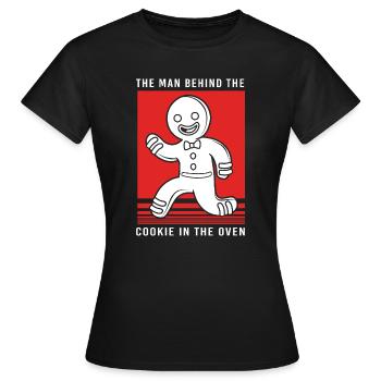 Futurs papas, futurs pères - T-shirt Femme - noir - Devant - AI Model Female 172 dark (172cm)