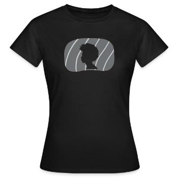 Soul 70s Afro Beat - Women's T-Shirt - black - Front - AI Model Female 172 dark (172cm)