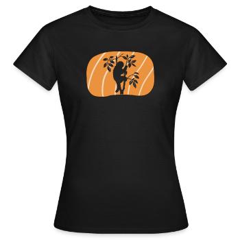 Faul Rest - Frauen T-Shirt - Schwarz - Vorne - AI Model Female 172 dark (172cm)