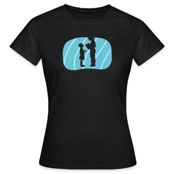 Grundschullehrer Volksschule - Frauen T-Shirt - Schwarz - Vorne - AI Model Female 172 dark (172cm)
