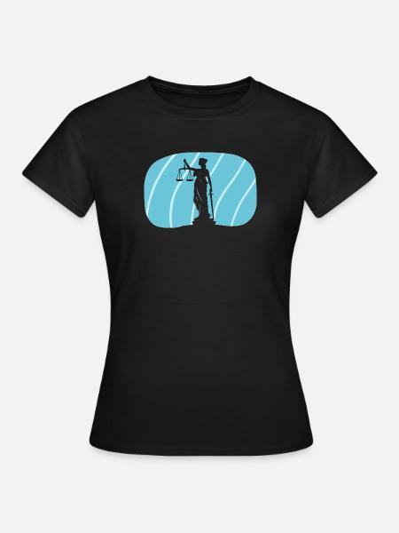 Anwalt Recht Behandlung - Frauen T-Shirt - Schwarz