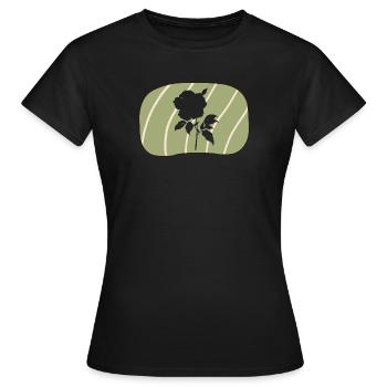 Fleuriste Arrosoir Botanique - T-shirt Femme - noir - Devant - AI Model Female 172 dark (172cm)