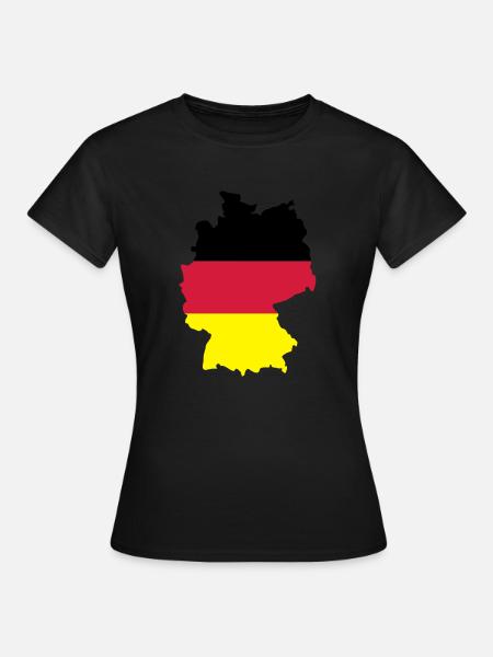brd - Frauen T-Shirt - Schwarz