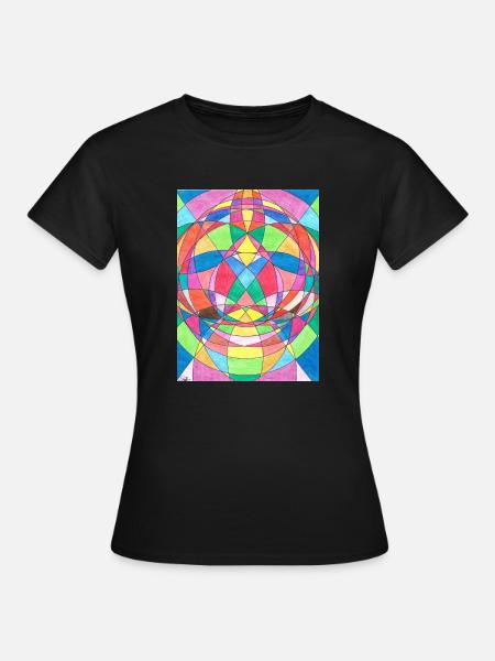 Chakra healing - Frauen T-Shirt - Schwarz