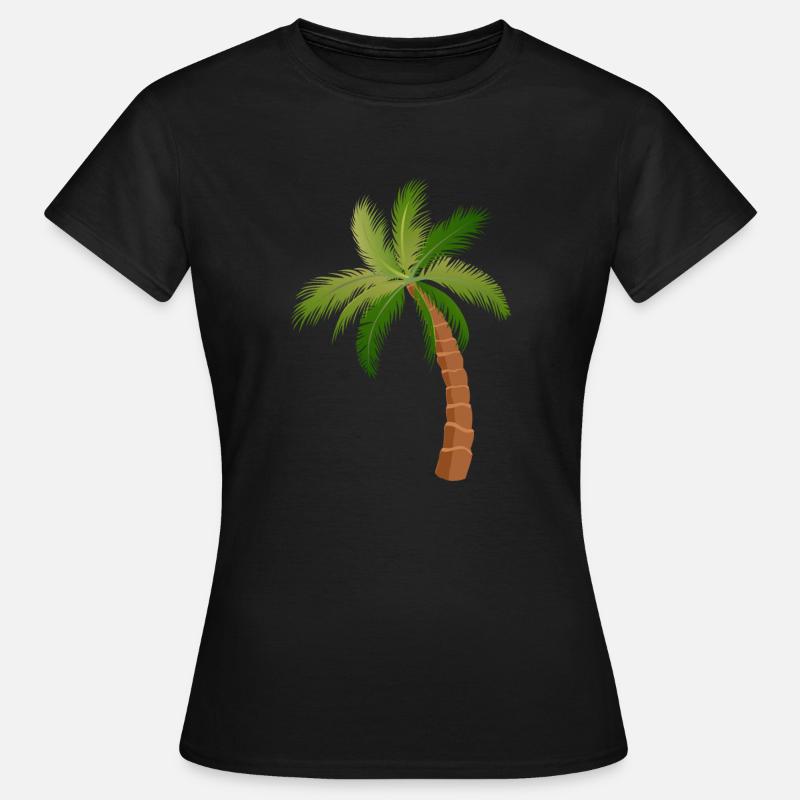 palm tree palm trees - Women's T-Shirt - black