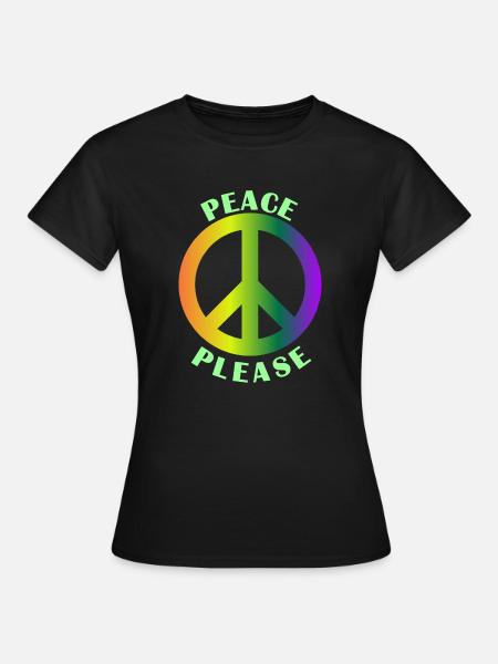 Peace Blease - Frauen T-Shirt - Schwarz