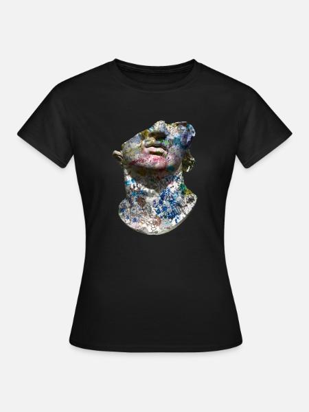 Antiker Vandalismus - Frauen T-Shirt - Schwarz