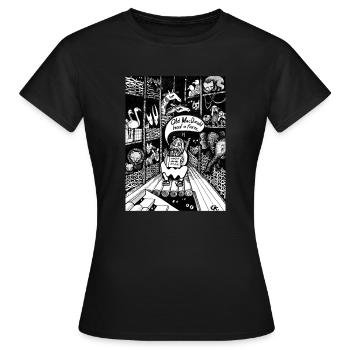 Arche Noah Old McDonalds Farm - Frauen T-Shirt - Schwarz - Vorne - AI Model Female 172 dark (172cm)