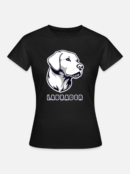 Labrador 3col - Frauen T-Shirt - Schwarz