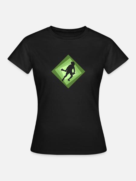LSM Intercrosse - Frauen T-Shirt - Schwarz