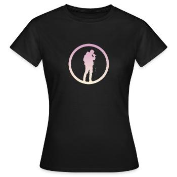 Beatboxer Beatbox Djing - T-shirt Femme - noir - Devant - AI Model Female 172 dark (172cm)