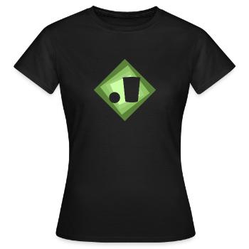 Fête de Beerpong Fête des monstres - T-shirt Femme - noir - Devant - AI Model Female 172 dark (172cm)