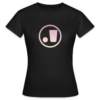Fête Monstre Bière Pong - T-shirt Femme - noir - Devant - AI Model Female 172 dark (172cm)