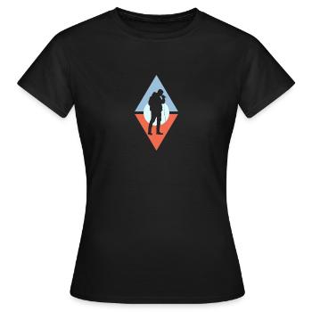 Beatboxing Beatbox Beatboxer - Frauen T-Shirt - Schwarz - Vorne - AI Model Female 172 dark (172cm)